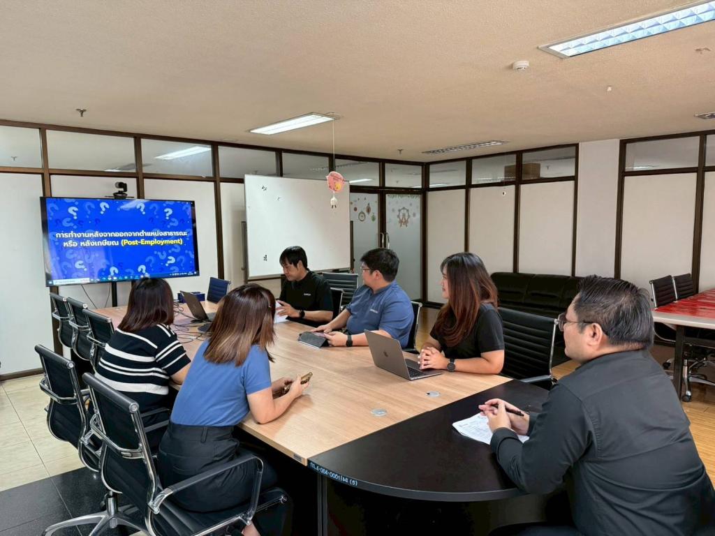 กพบ.กสอ. จัดกิจกรรม “ เสริมสร้างคุณธรรม จริยธรรม ปลูกจิตสำนึกต้านทุจริตให้กับบุคลากร”