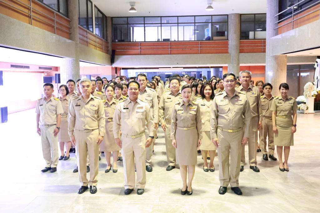 กพบ.กสอ. เข้าร่วมพิธีปฏิญาณตนเป็นข้าราชการที่ดีและพลังของแผ่นดิน เนื่องในวันข้าราชการพลเรือน 1 เมษายน 2569