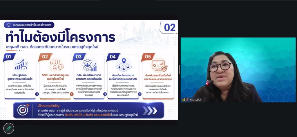 ผอ.กพบ. เข้าร่วมคิกออฟโครงการศึกษาวิเคราะห์แนวทางพัฒนาภาคอุตสาหกรรมฯ มุ่งยกระดับ “ดีพร้อม” สู่เศรษฐกิจยุคใหม่
