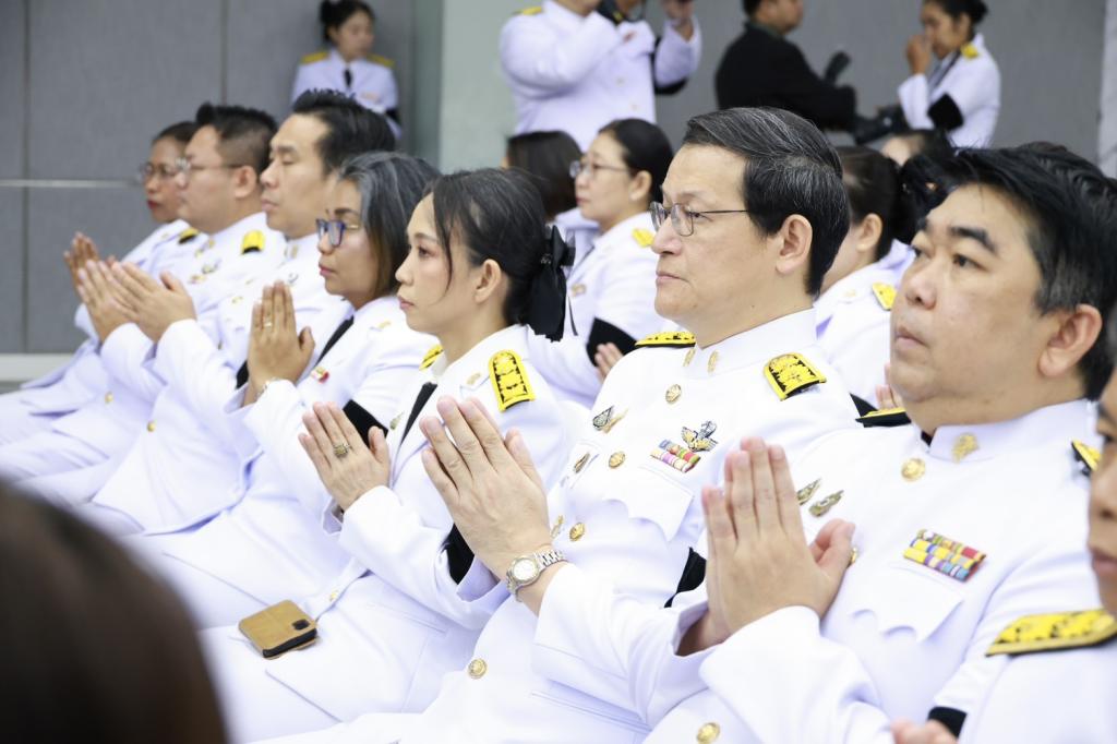 ผอ.กพบ. เข้าร่วมพิธีบำเพ็ญกุศลปัณรสมวาร 15 วัน เพื่ออุทิศถวายเป็นพระกุศลแด่สมเด็จพระเจ้าลูกเธอ เจ้าฟ้าพัชรกิติยาภาฯ