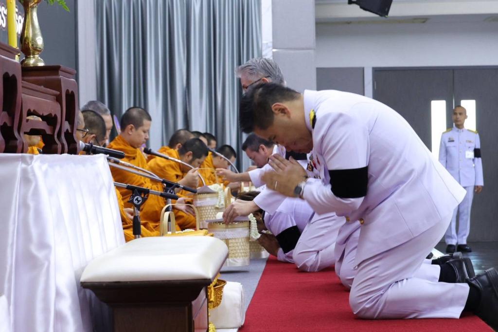 ผอ.กพบ. เข้าร่วมพิธีบำเพ็ญกุศลปัณรสมวาร 15 วัน เพื่ออุทิศถวายเป็นพระกุศลแด่สมเด็จพระเจ้าลูกเธอ เจ้าฟ้าพัชรกิติยาภาฯ