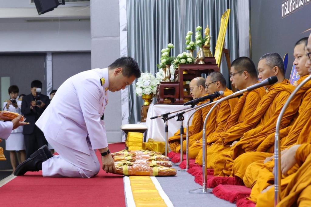 ผอ.กพบ. เข้าร่วมพิธีบำเพ็ญกุศลปัณรสมวาร 15 วัน เพื่ออุทิศถวายเป็นพระกุศลแด่สมเด็จพระเจ้าลูกเธอ เจ้าฟ้าพัชรกิติยาภาฯ
