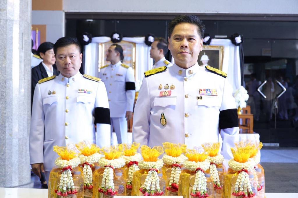 ผอ.กพบ. เข้าร่วมพิธีบำเพ็ญกุศลปัณรสมวาร 15 วัน เพื่ออุทิศถวายเป็นพระกุศลแด่สมเด็จพระเจ้าลูกเธอ เจ้าฟ้าพัชรกิติยาภาฯ