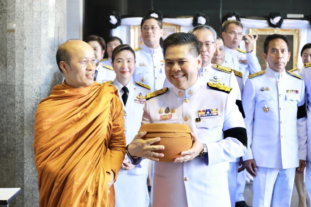ผอ.กพบ. เข้าร่วมพิธีบำเพ็ญกุศลปัณรสมวาร 15 วัน เพื่ออุทิศถวายเป็นพระกุศลแด่สมเด็จพระเจ้าลูกเธอ เจ้าฟ้าพัชรกิติยาภาฯ