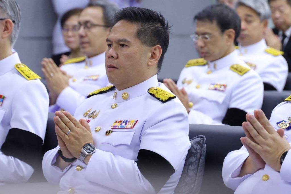 ผอ.กพบ. เข้าร่วมพิธีบำเพ็ญกุศลปัณรสมวาร 15 วัน เพื่ออุทิศถวายเป็นพระกุศลแด่สมเด็จพระเจ้าลูกเธอ เจ้าฟ้าพัชรกิติยาภาฯ