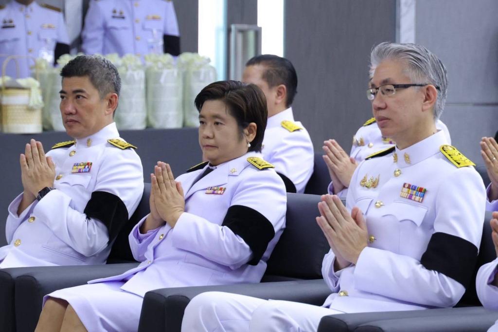 ผอ.กพบ. เข้าร่วมพิธีบำเพ็ญกุศลปัณรสมวาร 15 วัน เพื่ออุทิศถวายเป็นพระกุศลแด่สมเด็จพระเจ้าลูกเธอ เจ้าฟ้าพัชรกิติยาภาฯ