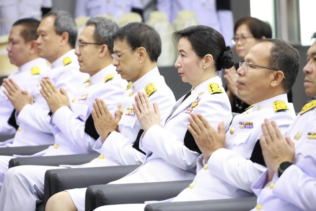 ผอ.กพบ. เข้าร่วมพิธีบำเพ็ญกุศลปัณรสมวาร 15 วัน เพื่ออุทิศถวายเป็นพระกุศลแด่สมเด็จพระเจ้าลูกเธอ เจ้าฟ้าพัชรกิติยาภาฯ