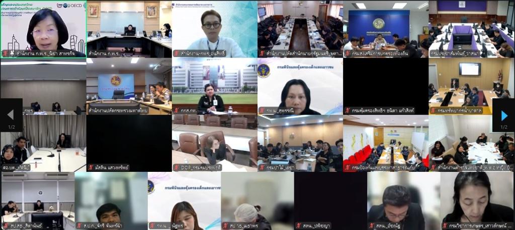 ผอ.กพบ. นำทีมเจ้าหน้าที่เข้าร่วมประชุม ก.พ.ร. ชี้แจงแนวทางการประเมินผลการปฏิบัติราชการของส่วนราชการ ประจำปีงบประมาณ พ.ศ. 2570