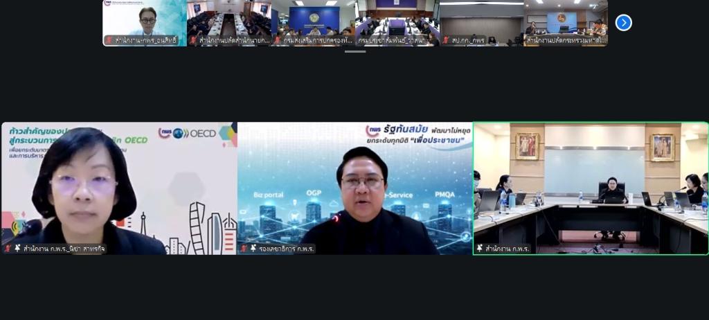 ผอ.กพบ. นำทีมเจ้าหน้าที่เข้าร่วมประชุม ก.พ.ร. ชี้แจงแนวทางการประเมินผลการปฏิบัติราชการของส่วนราชการ ประจำปีงบประมาณ พ.ศ. 2570