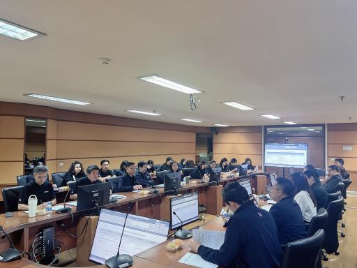 กพบ.กสอ. จัดประชุมเตรียมความพร้อมรับการตรวจประเมินรางวัลเลิศรัฐ หมวด 5 ด้านการบริหารทรัพยากรบุคคล